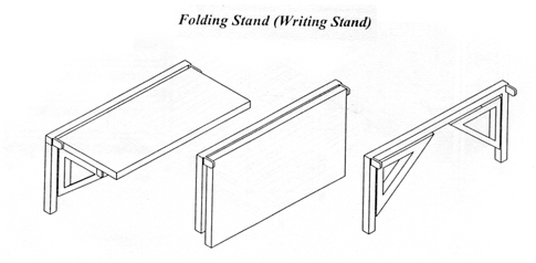 Folding Stand Visual Inspection Table